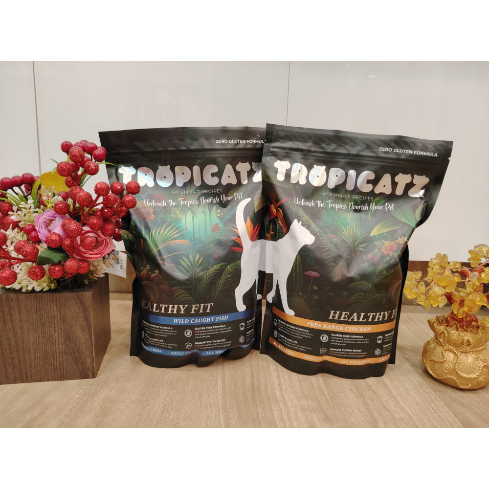 FISH (5 PACKS) + CHICKEN (5 PACKS) - TROPICATZ BUNDLE SET